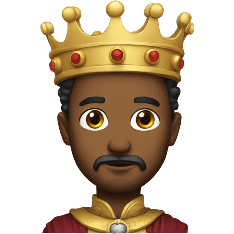 intense royal King emoji