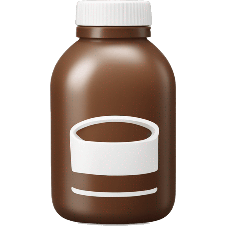 brown gel bottle emoji