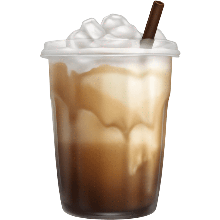 Iced coffee  emoji