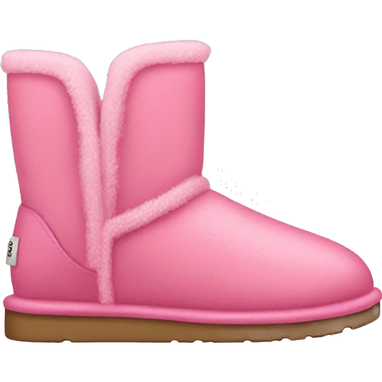 pink ugg boots emoji