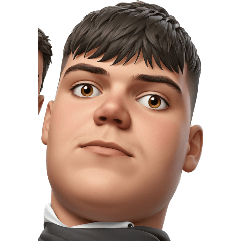 realistic portrait of a boy emoji