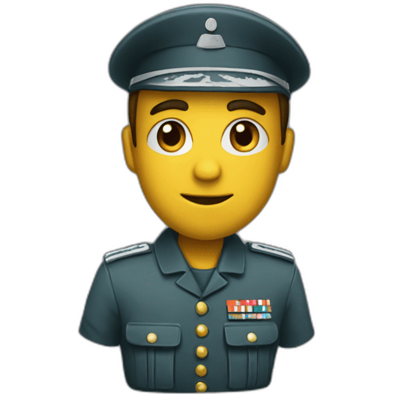 Soldat spatial emoji