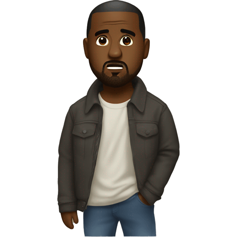 kanye west bear emoji