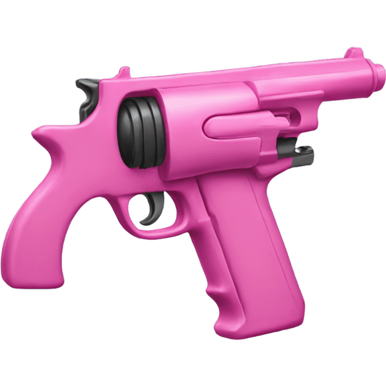 Pink gun emoji