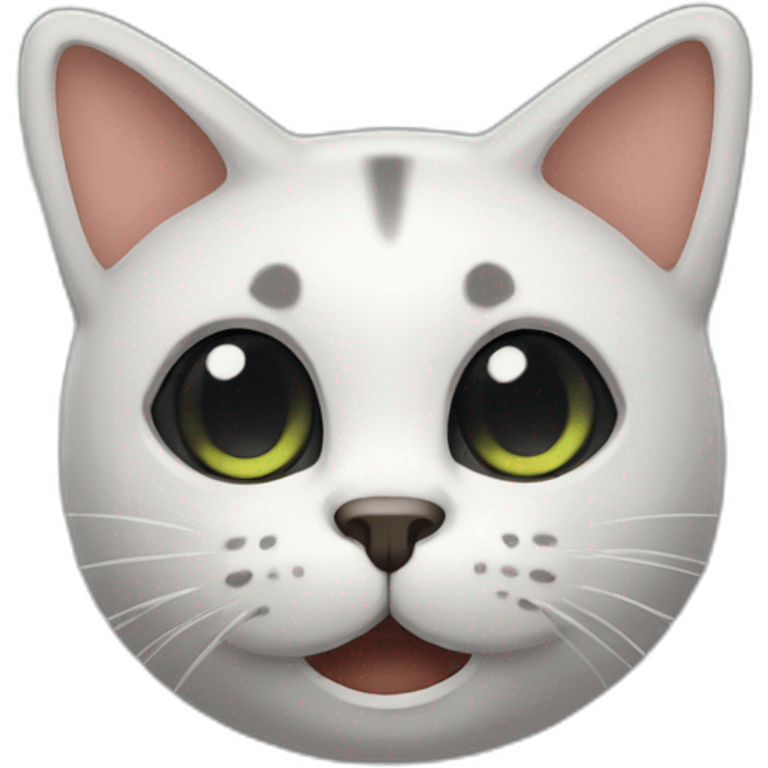 Crâne de chat emoji