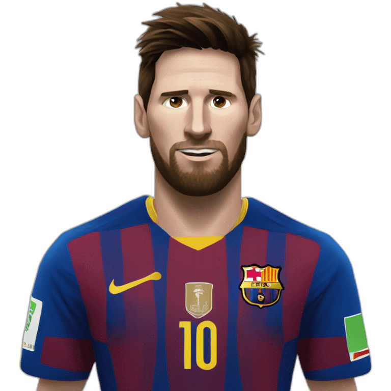 Messi-world-cup emoji