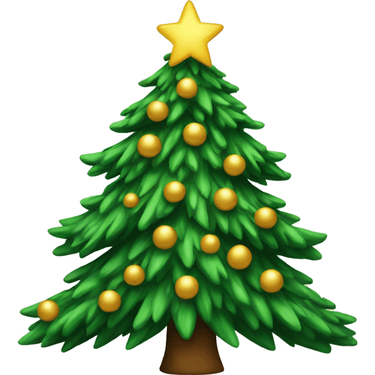 Christmas tree emoji