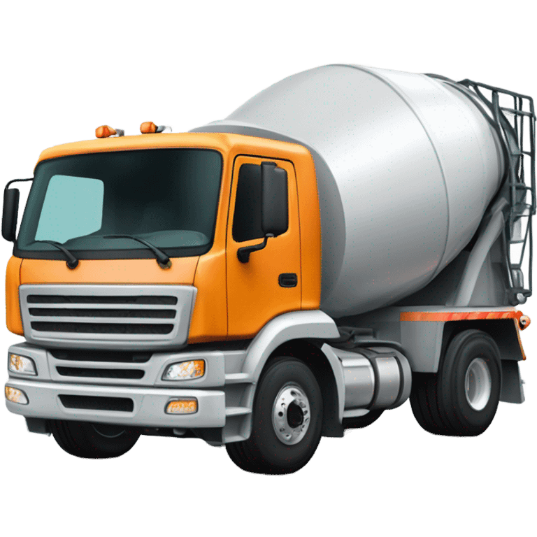 Concrete truck emoji