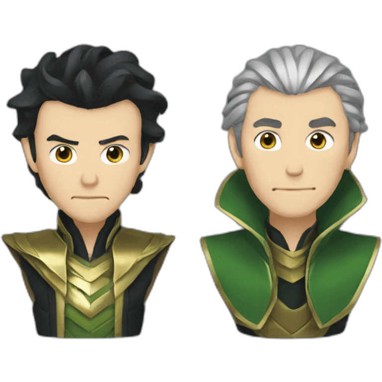 Mobius and Loki emoji