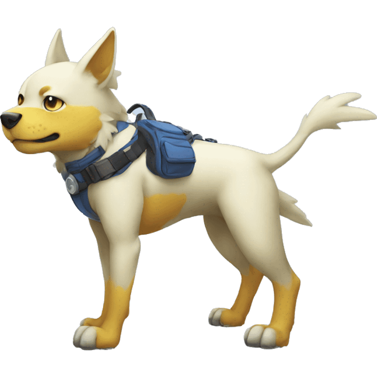 Full body Digimon on four legs emoji