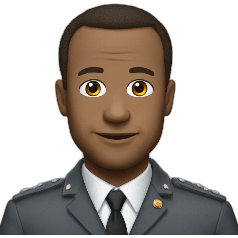 Mbapé qui frappe Macron emoji