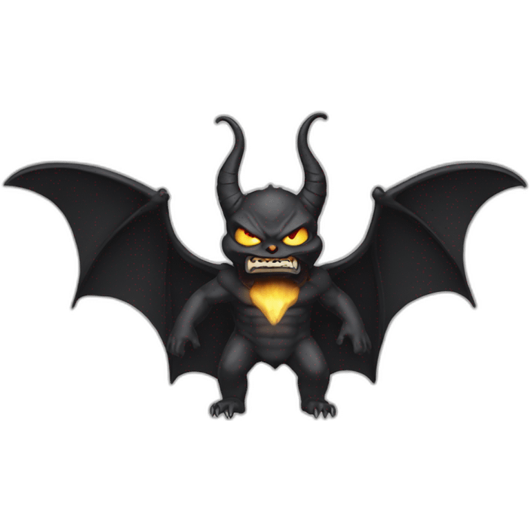 Lucifer-tête-démon emoji