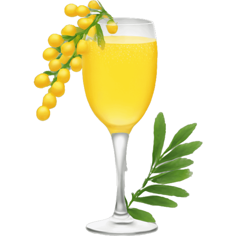 mimosa emoji