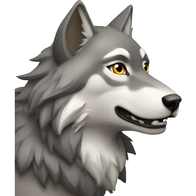 fantasy wolf emoji