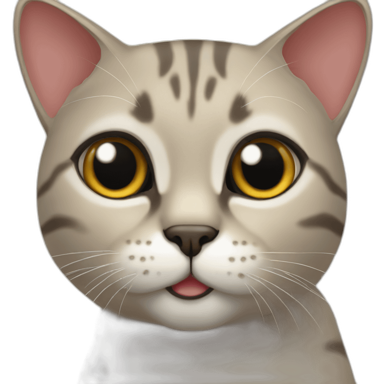 exotic cat short hair emoji