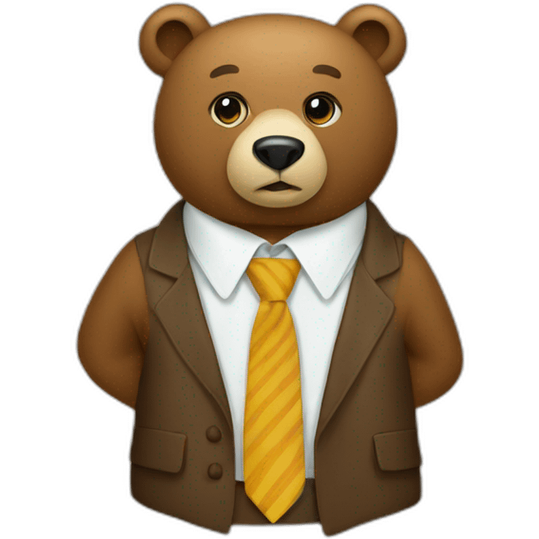 BEAR TIE emoji