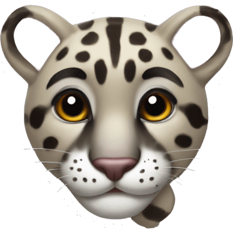 Fairy clouded leopard  emoji