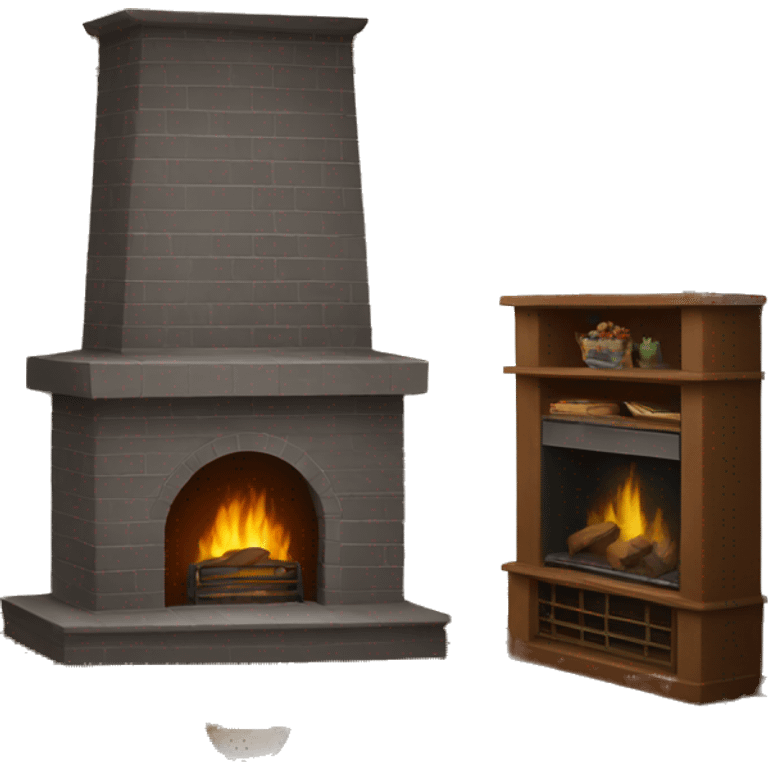 Fireplace emoji