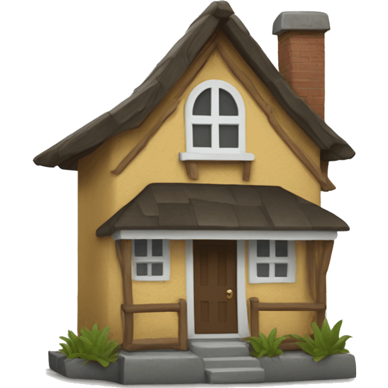 please create a little house emoji. that will have RLM text in there emoji