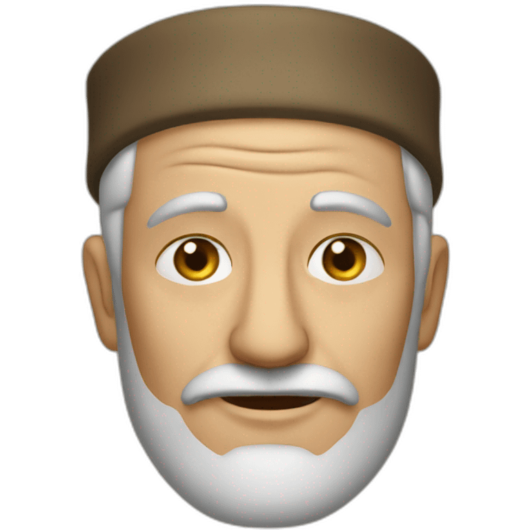 An old Man in Ottoman  emoji