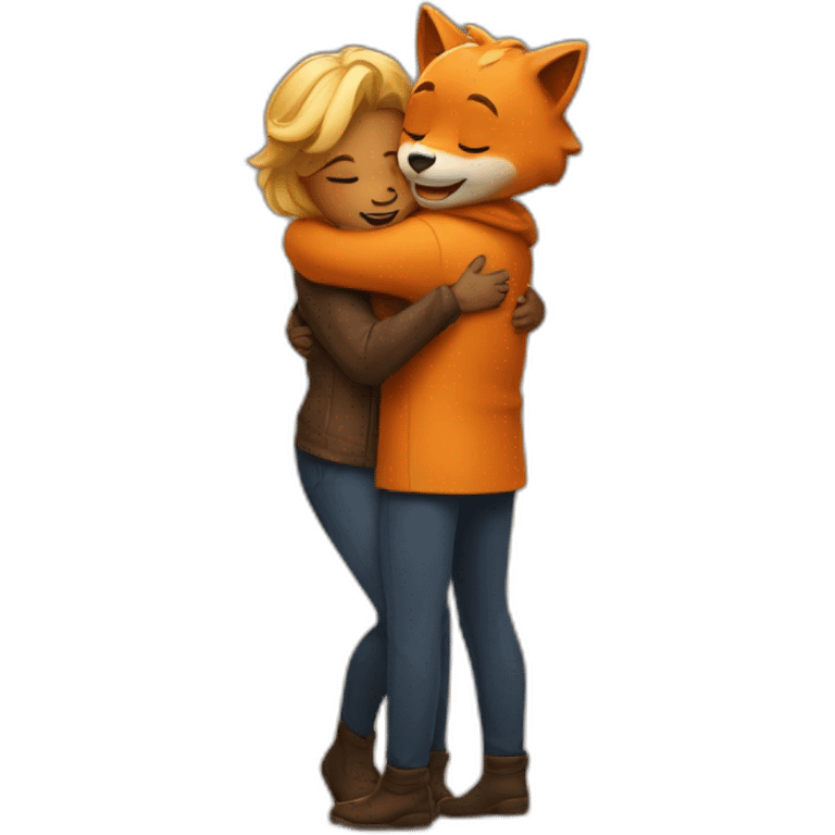 Jiniret hug Foxi.nu emoji