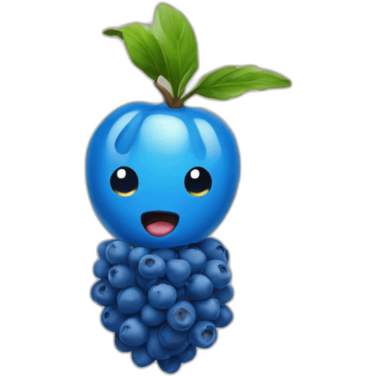 Un Bleuet le fruit emoji