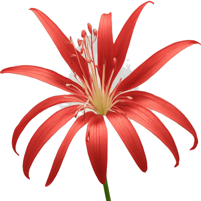 Red Spider Lily Flower emoji