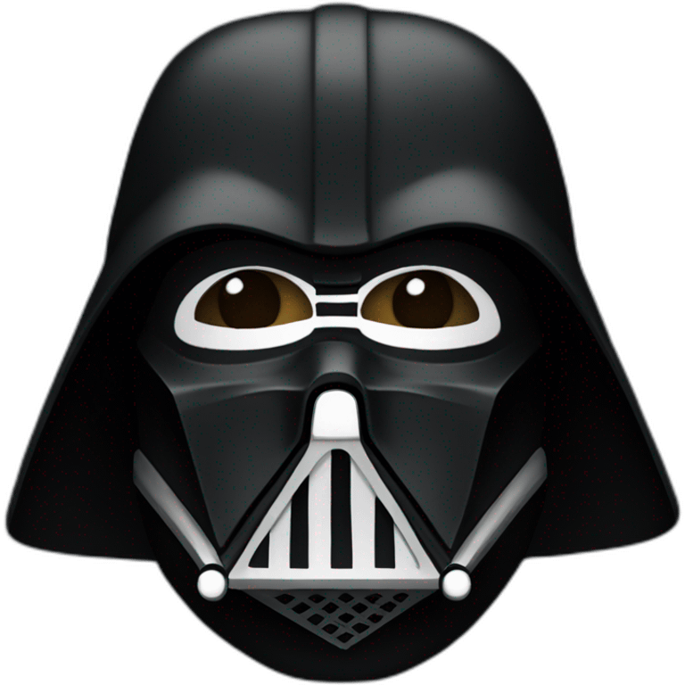 Dark vador head emoji