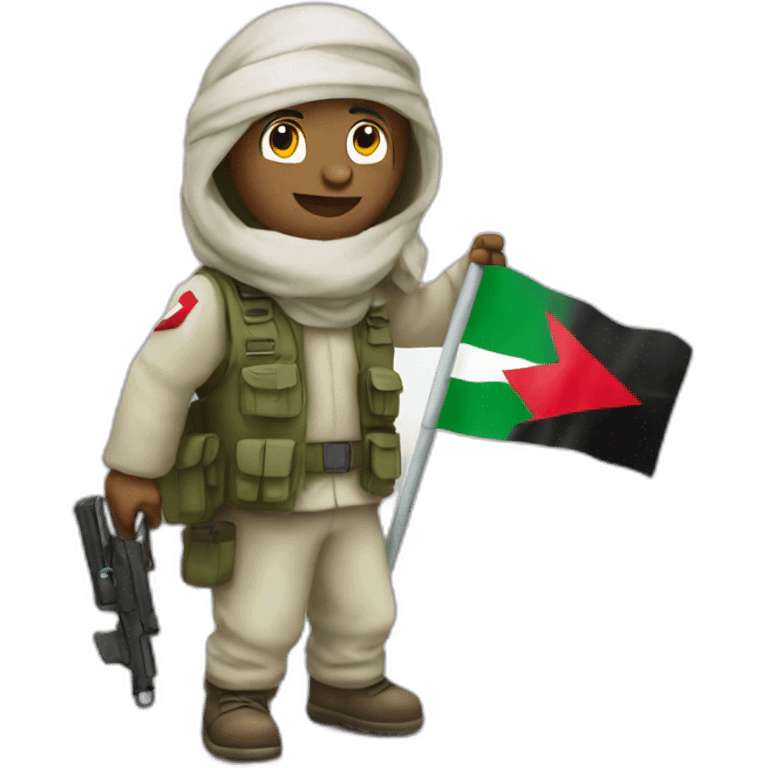 Free Palestine emoji