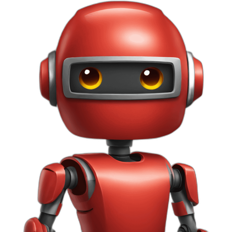 red robot #10 emoji