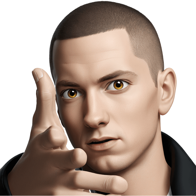 male portrait with buzz cut emoji