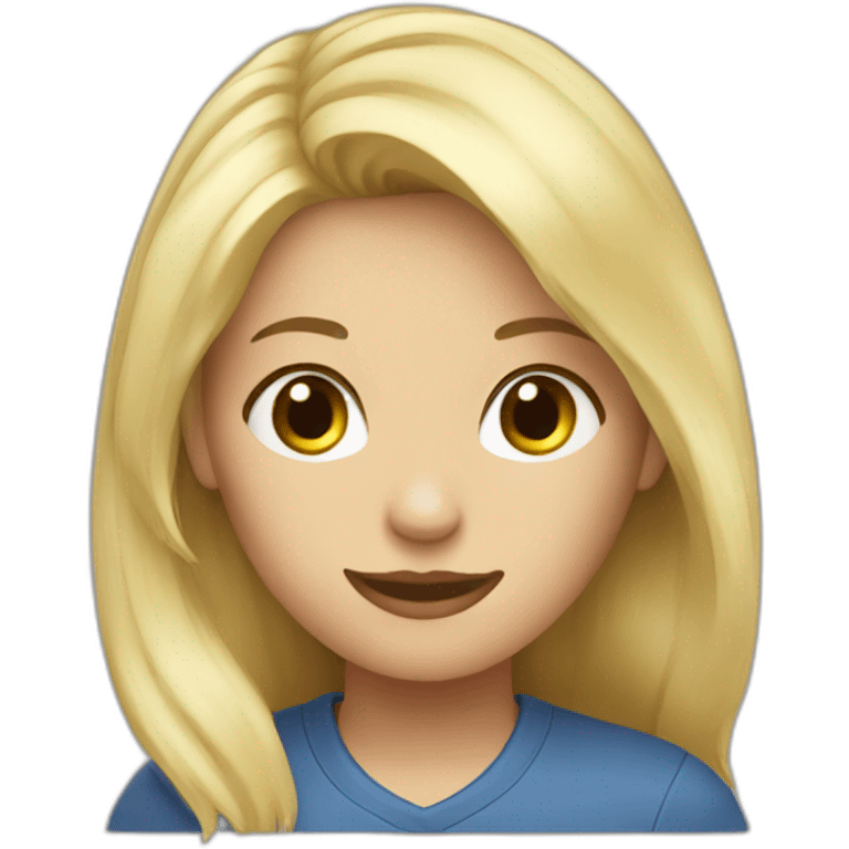 Blonde buy materials for building emoji