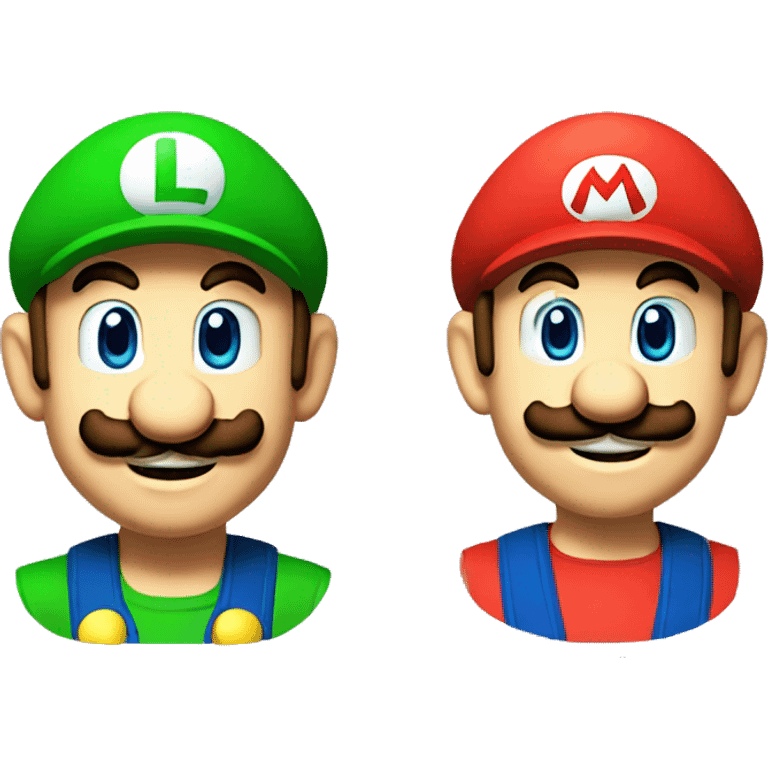 mario and luigi emoji