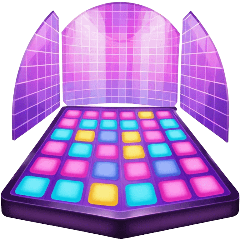 disco dancefloor emoji