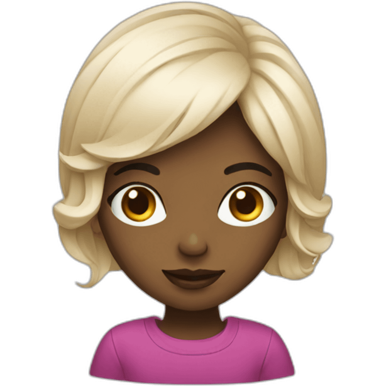 Designer girl emoji