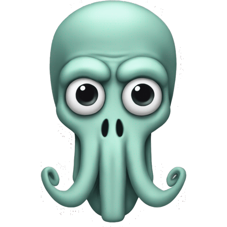 Squidward emoji