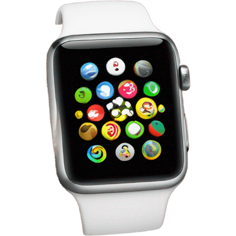 apple watch on the hand emoji