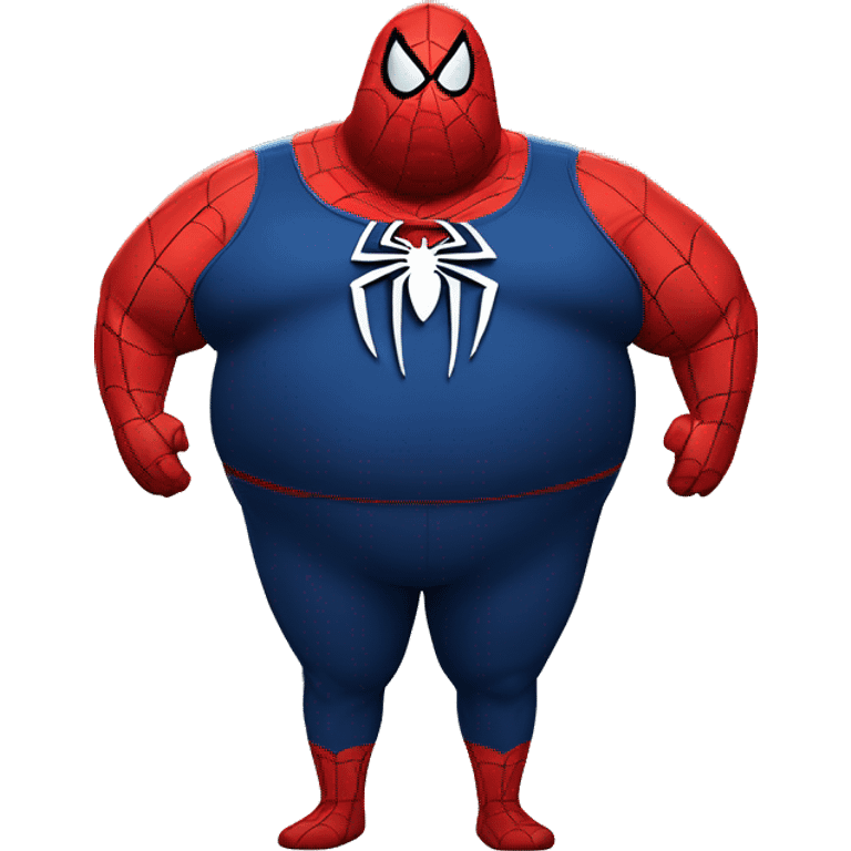 obese spider man  emoji