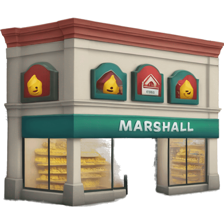 Store building that says Marshall’s  emoji