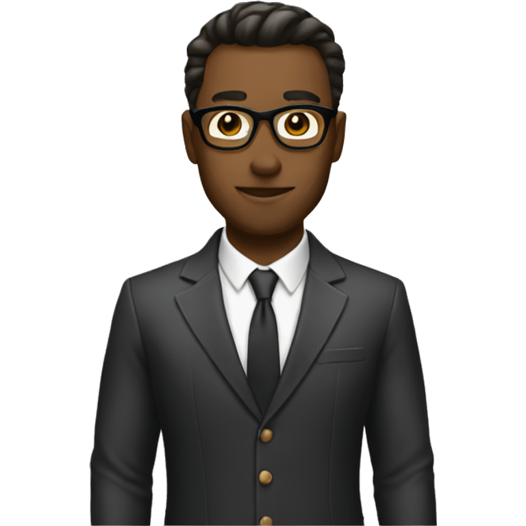 stylish man emoji