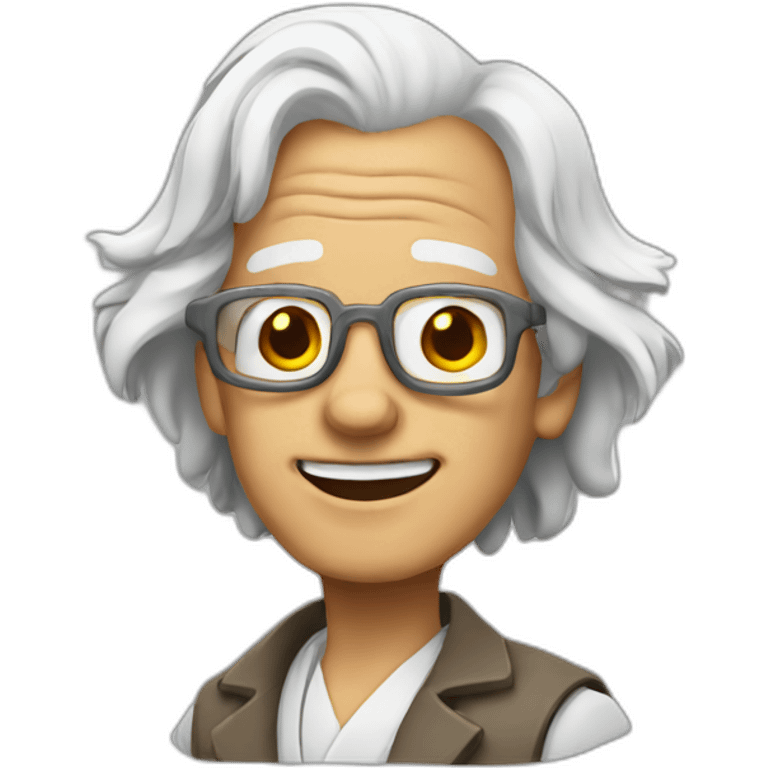 cute doc brown emoji