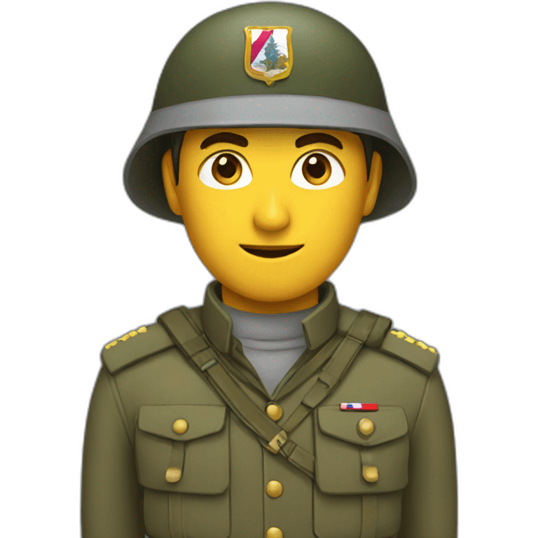 Chilean soldier emoji