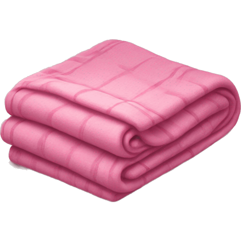 pink folded blanket emoji