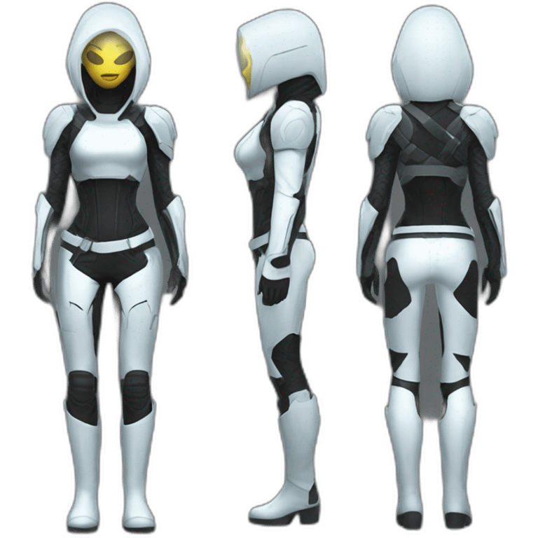 futuristic Technomancer pants armored emoji