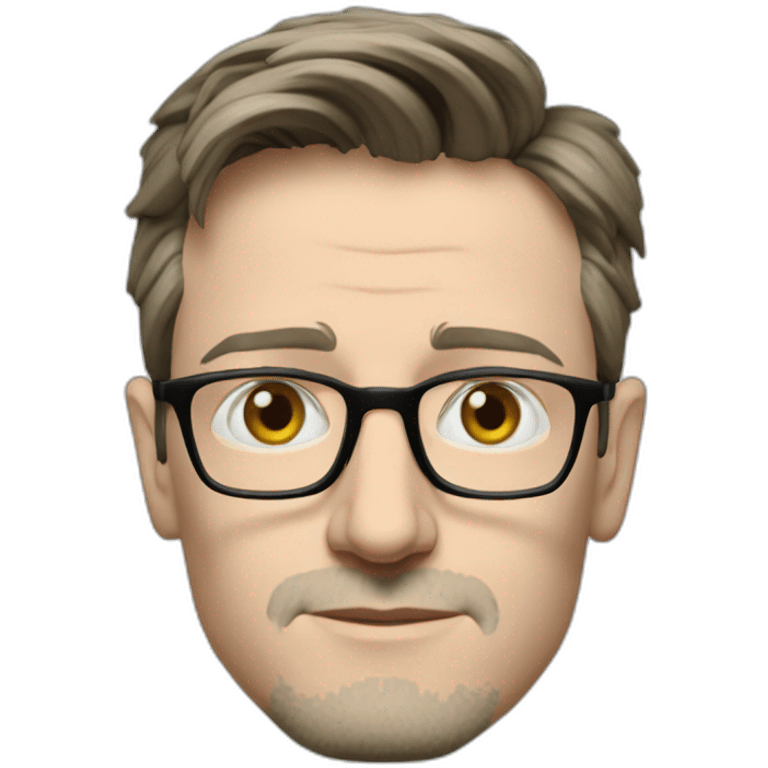 edward snowden in #00adef shirt emoji