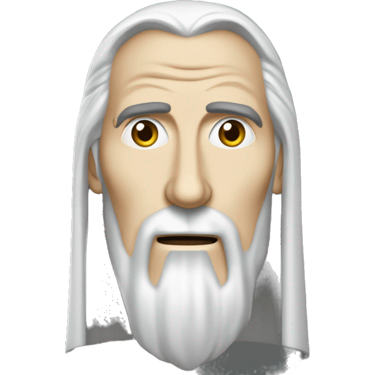 Christopher Lee as Saruman emoji