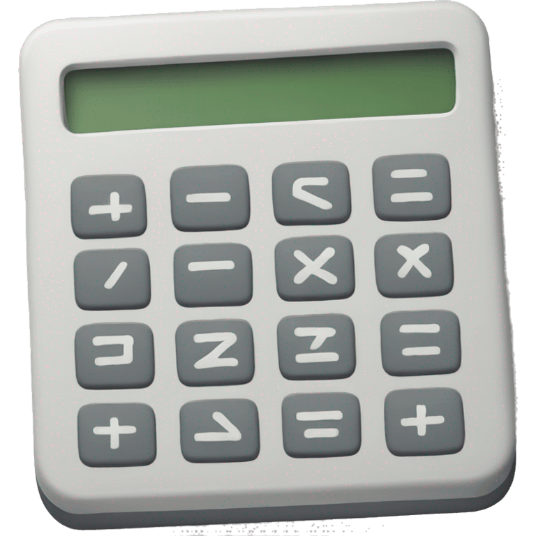 Calculator emoji