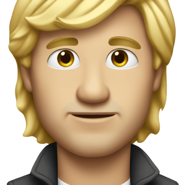 A blond rich man that looks like rafe cameron emoji