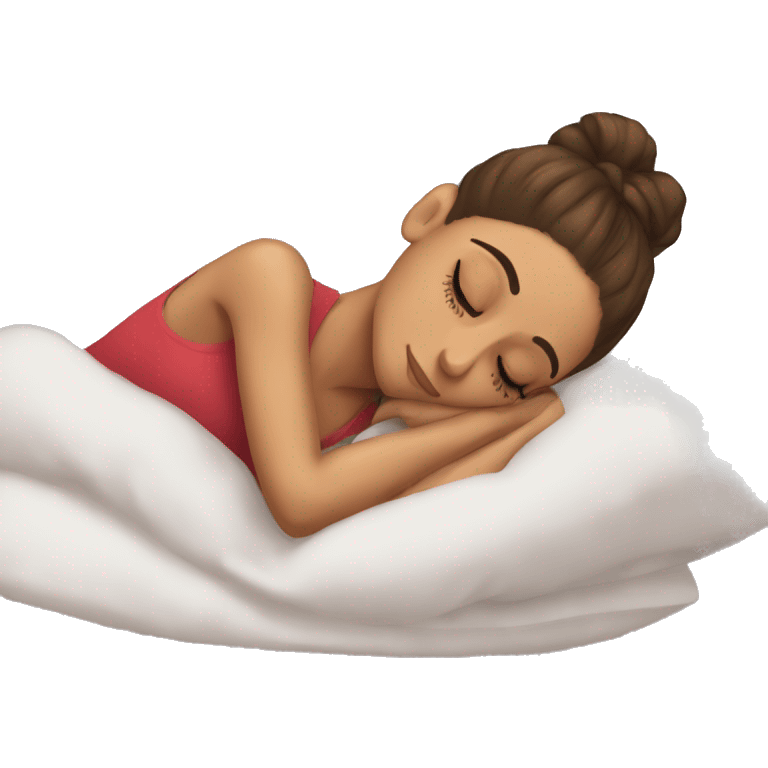 Ariana Grande sleeping emoji