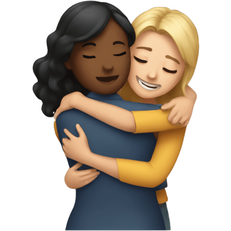 Hugs women emoji